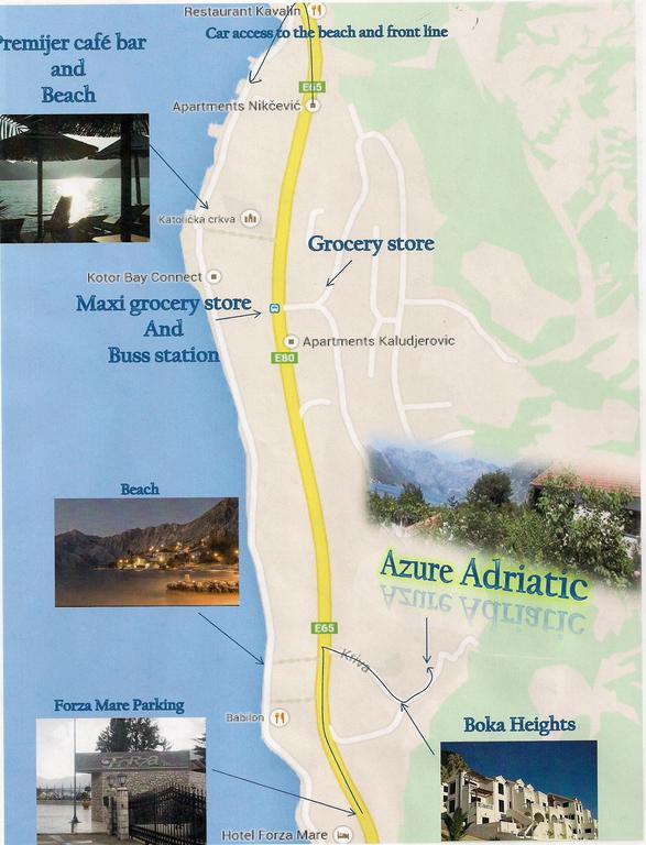 Apartments Azure Adriatic Kotor Cameră foto